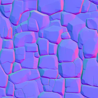 cliff rock normal map
