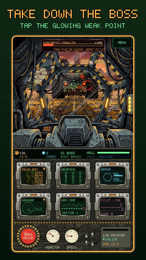 Google Play phone screenshot: Take down the boss